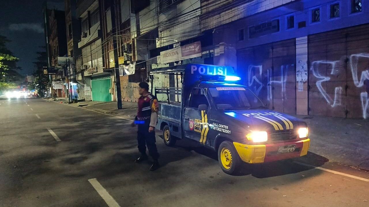 Pastikan Situasi Kamtibmas Aman Terkendali, Unit Sabhara Polsek Bontoala Intensif Laksanakan Patroli