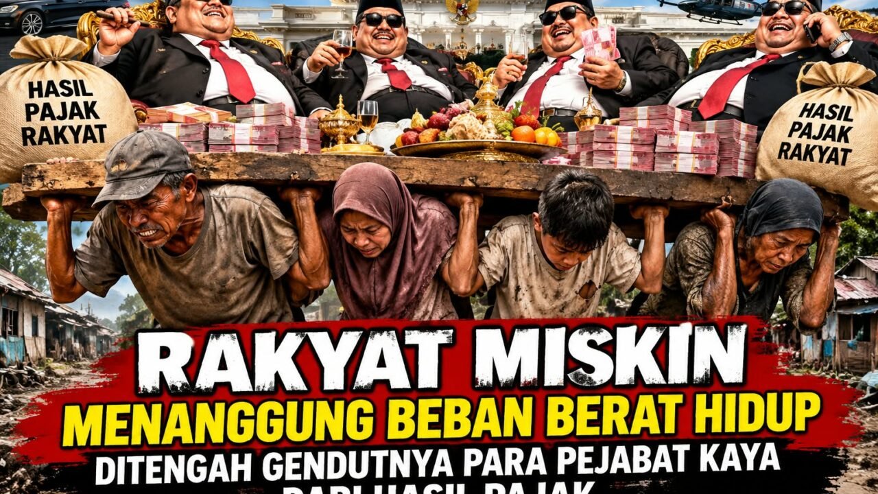 PROF DR SUTAN NASOMAL PENGHASILAN PAJAK PEMERINTAH MENDAPATKAN RIBUAN TRILYUN DITENGAH KEMISKINAN RAKYAT YANG SEMAKIN PARAH